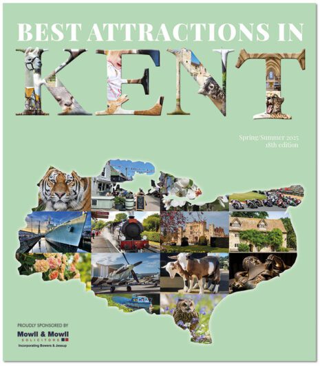 Best Attractions In Kent, Spring Summer 2025, Cover