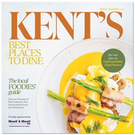 Kent's Best Places To Dine, S/S 2025 Cover